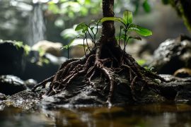 My Method for Using Mangrove Roots: Creating Dramatic Emergent Aquascapes